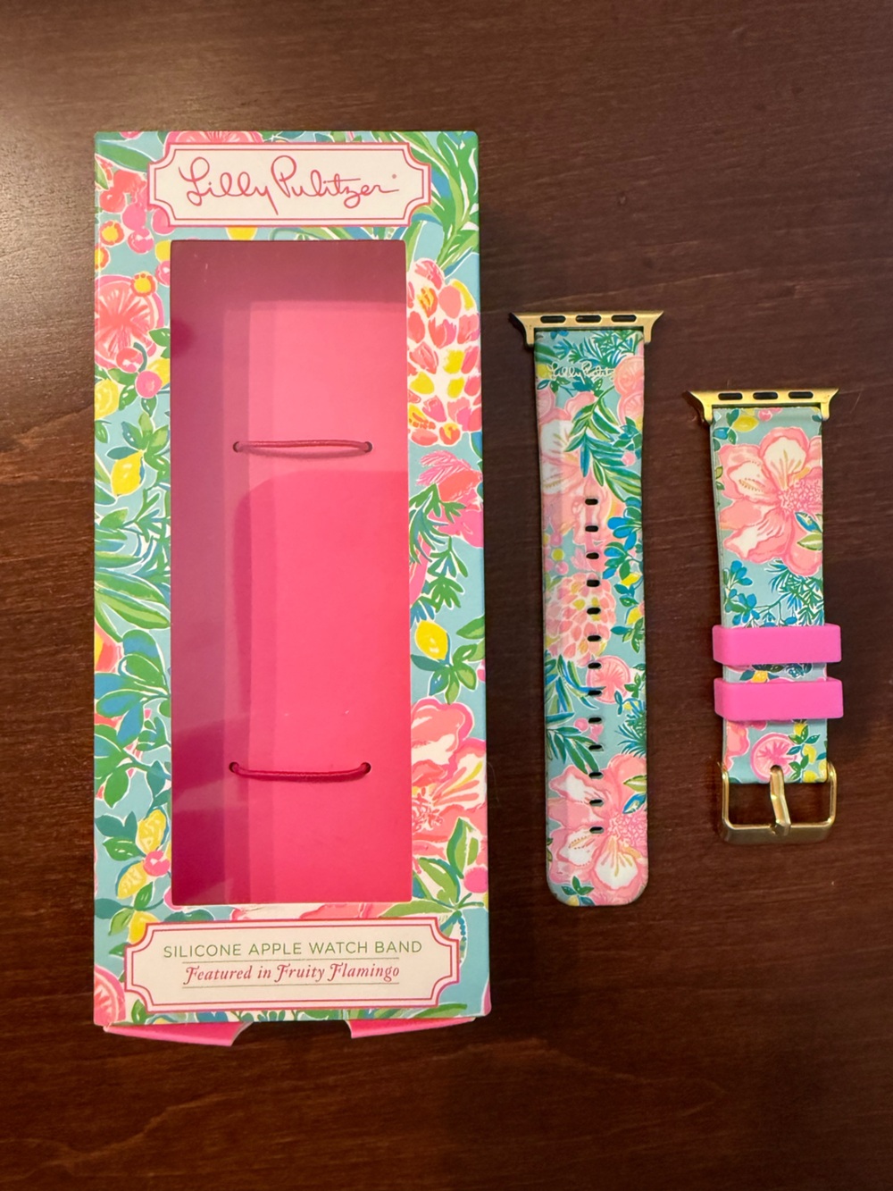 🌸 Lily Pulitzer Apple silicone watch strap/band - Picture 14 of 14